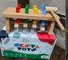 NESTA TOYS Wooden Pounding Bench with Hammer