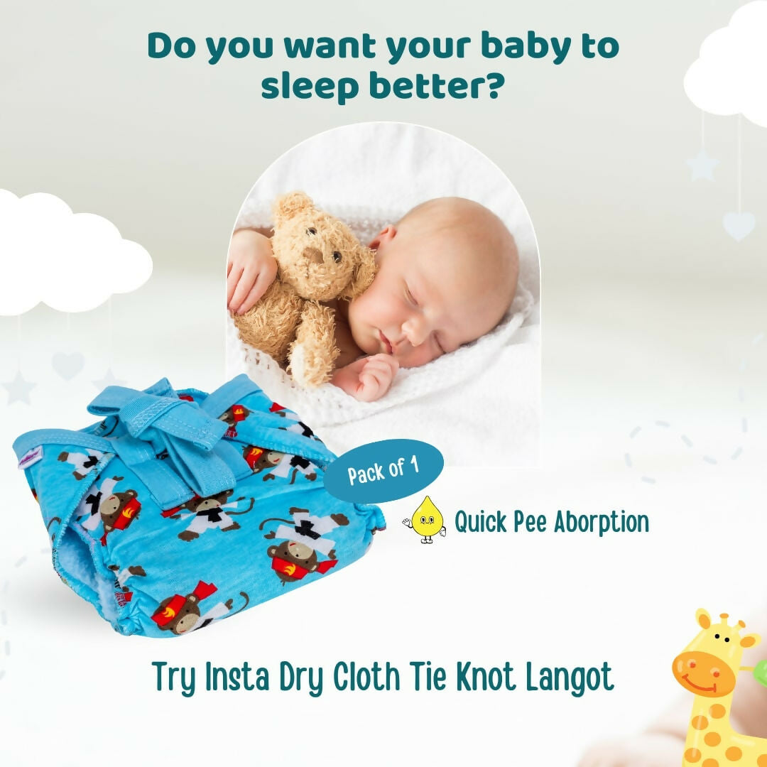 ADORE Insta Dry Baby Cloth Tie Knot Langot - PyaraBaby