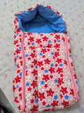 Children's sleeping bag with star pattern 