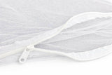 Cute cradle mosquito net with soft breathable mesh, full-coverage protection, and a lightweight design to help keep babies comfortable while resting in a cradle or crib.