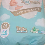 PAMPERS Premium Care diaper pants – softest protection and all-day comfort for your baby’s precious skin.

