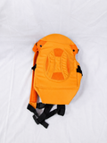 4-in-1 Ergonomic Baby Carrier Adjustable Breathable Orange B092