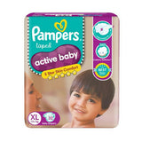 Pampers Active Baby Taped (XL) 32 pieces pack - Diapers