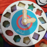 Buy Hamleys Wooden Teaching Time Clock – Interactive Educational Toy for Learning Time and Shapes

