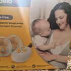 Mdela Duo Electric Wearable Breast Pump, White