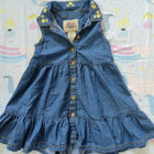 Dress your baby girl in timeless style with ARABELLA & ADDISON Denim Frock/Dress, crafted for elegance and comfort.
