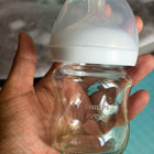 Philips Avent Natural Response Glass Baby Feeding Bottles, 120ml each, pack of 4.