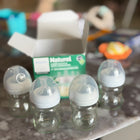 Philips Avent Natural Response Glass Baby Feeding Bottles, 120ml each, pack of 4.