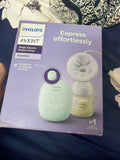 Philips Electric Breast Pump in Preloved New condition, available in Mumbai, featuring comfortable milk expression, easy-to-use controls, soft breast cushion, and compact design for convenient everyday pumping.