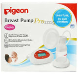 Pigeon electric breast pump with adjustable suction levels, soft silicone breast cushion, quiet operation, and efficient milk expression for comfortable breastfeeding support.