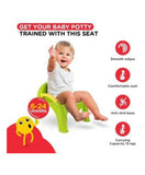 Baby's Toilet Potty Training Seat Chair with Upper Closing Lid and Removable Bowl (Red, 6-24 Month) Green - PyaraBaby
