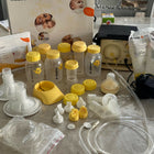 Medela Pump In Style Advance breast pump with efficient electric milk expression, adjustable suction levels, soft breast shields, and a portable design for comfortable breastfeeding support.