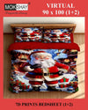 Virtual Santa Bedsheets