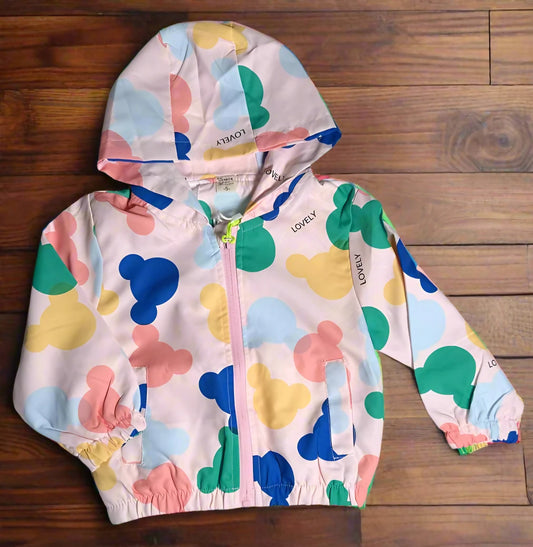 Color Pop Mickey Rain Jacket