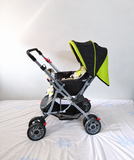 LuvLap Sunshine Baby Stroller Pram Reversible Recline Canopy Foldable B153
