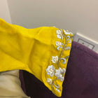 Elegant pure crepe lehenga set for baby girls with hand-thread work and accessories; stylish kurta-pyjama set for baby boys, perfect for festive occasions.