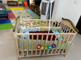Cot + Crib + Soft railguards