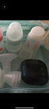 MEDITIVE 2-in-1 Electric & Manual Breast Pump- with bottles 