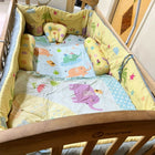 HUNY HUNY wooden baby crib – safe sleep, elegant design, and comfort for your little one.

