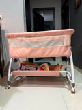 CAREIT Premium 6-in-1 Baby Bedside Cot / Crib / Cradle