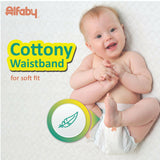 ALFABY Baby Diapers | comfy pants - L Size (62 Pieces)
