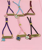 Personalized Bond Band / Rakhi with Charm