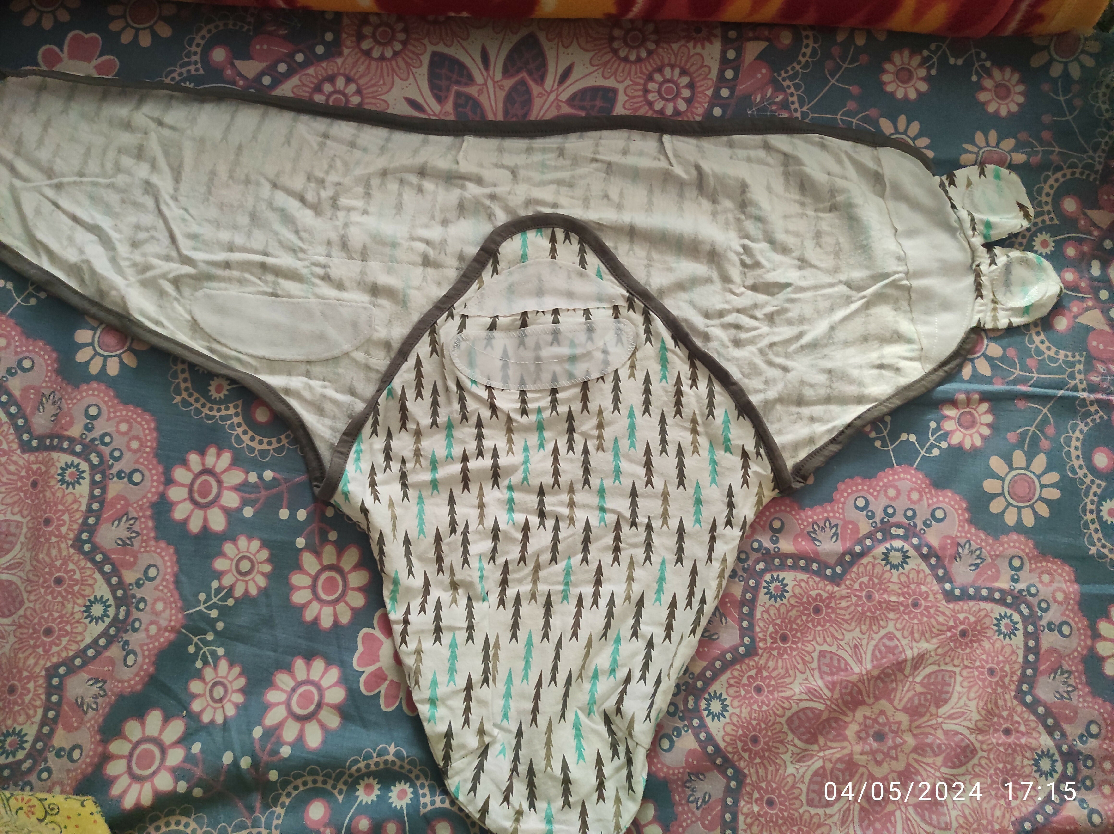 TUDDYBUDDY 100% Cotton Adjustable Newborn Baby Swaddle Wrap (Combo of 3) - PyaraBaby