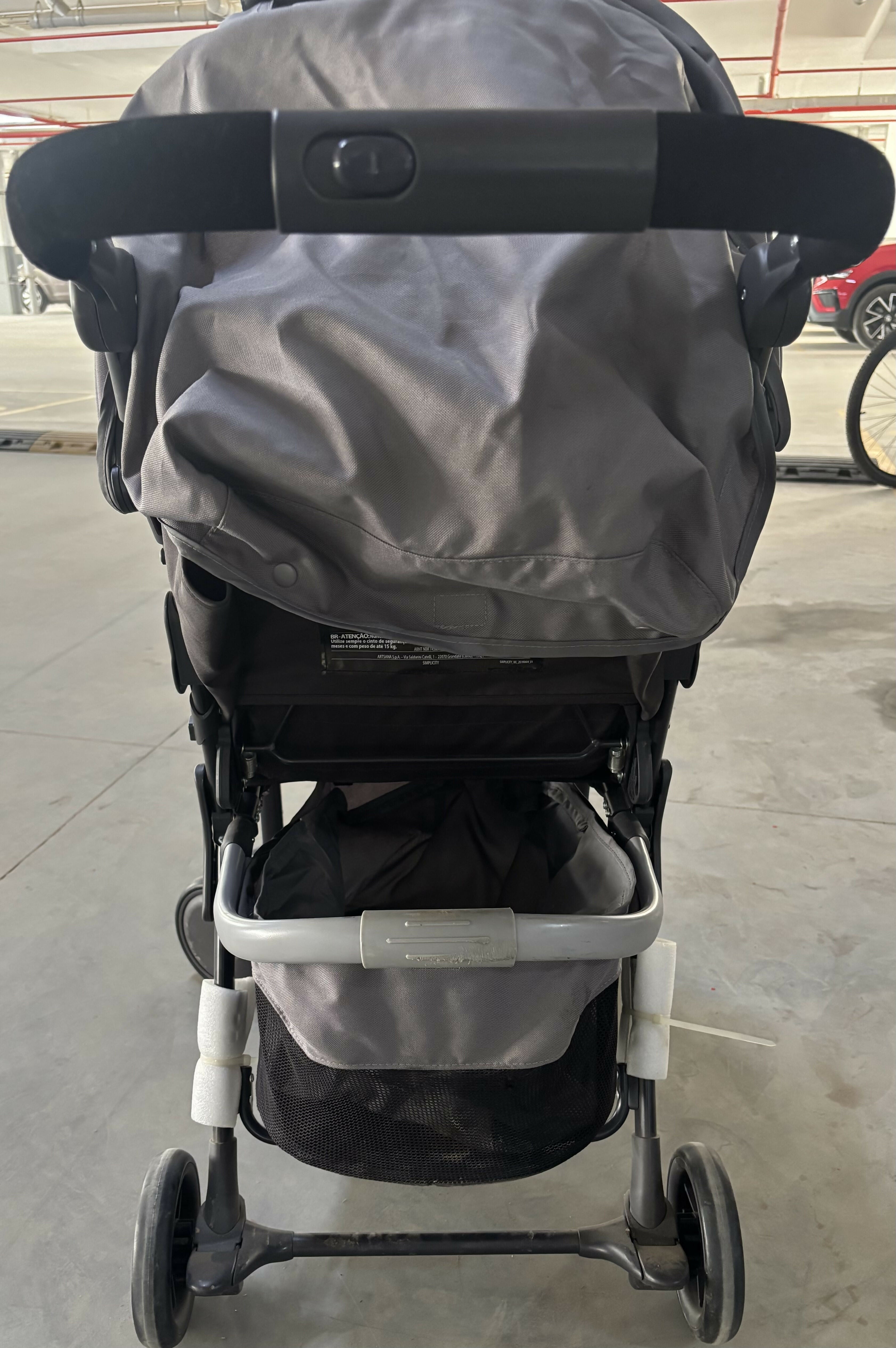 CHICCO  Simplicity Baby Stroller/Pram, Grey 