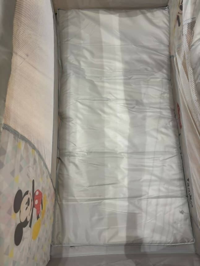 BABYHUG Mickey Printed Playpen – Safe, Spacious & Fun Play Zone for Babies