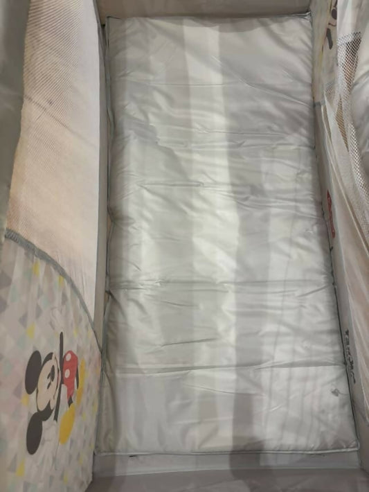 BABYHUG Mickey Printed Playpen – Safe, Spacious & Fun Play Zone for Babies