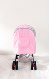 Babyhug Reversible Handle Baby Stroller Foldable Travel Pram Newborn