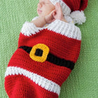 Shop now for our Child Safe Acrylic Yarn Cocoon + Cap set, offering warmth, safety, and adorable style for your newborn!