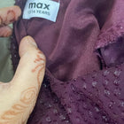GLOBAL DESI Skirt, Blouse & Dupatta Set – Elegant, Stylish & Comfortable Ethnic Wear Combo MAX Wine Self Design Knee Length Party Dress for Girls – Stylish, Comfortable & Elegant Outfit