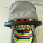 R FOR RABBIT Multicoloured Baby Carry Cot Cum Car Seat with versatile infant travel design.