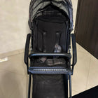 R FOR RABBIT Street Smart Nova Kids Stroller in Blue Black, Almost New condition, featuring comfortable seating, a travel-friendly design, protective canopy, safety harness, and smooth wheels for convenient everyday outings.