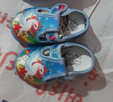 Colorful children's shoes with unicorn design 