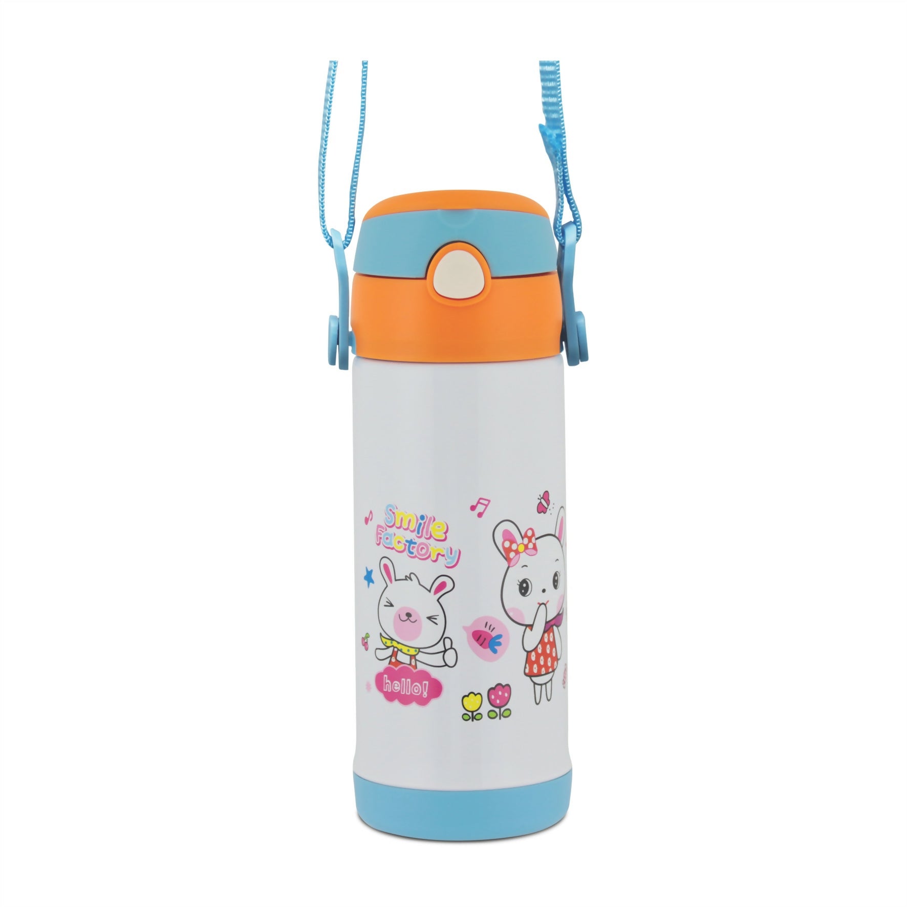 Hydrate in style with the Giggles Colored Vacuum Steel Bottle—durable, insulated, and designed to keep drinks at the perfect temperature for hours!