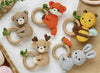 Crochet baby rattle