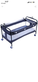 Mothertouch High Compact Cradle Polka Dot Print - Blue