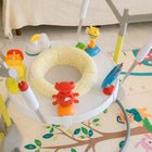 SKIP HOP Jumpscape Baby Activity Center in Almost New condition featuring an engaging play setup with interactive activities, supportive seating, and a child-friendly design for supervised play and exploration.