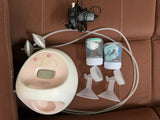 Spectra S2 USA wired electric breast pump with adjustable suction, hospital-grade performance, comfortable milk expression, and compact design for breastfeeding moms.
