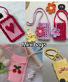 Crochet Hand-made Mini Bags