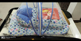 Safe sleep, anytime, anywhere—comfort meets protection in one perfect nest.
