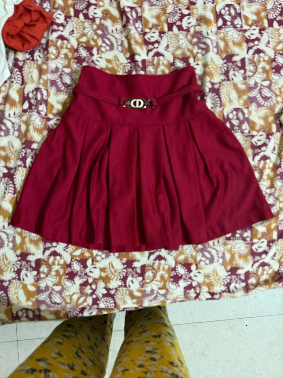 Baby girl skirt made from soft, breathable fabric with a comfortable elastic waistband and adorable design, perfect for everyday wear, outings, and festive occasions.