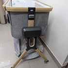 Star & Daisy Electric Baby Cradle with automatic rocking for gentle soothing and supervised use.