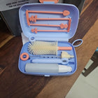 STAR AND DAISY Baby Bottle Cleaner Set with removable draining tray for washing and drying feeding accessories.