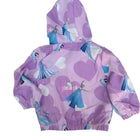 Purple children's jacket with princess designs 
