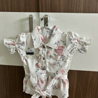 Floral baby outfit 