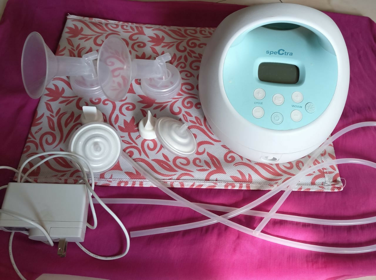 Experience efficient and comfortable breast pumping with the SPECTRA USA S1 Double Breast Pump, featuring hospital-grade performance, customizable settings, and a portable design for convenient pumping anywhere, anytime.