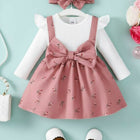Pink and White Frock/Dress for Baby Girl